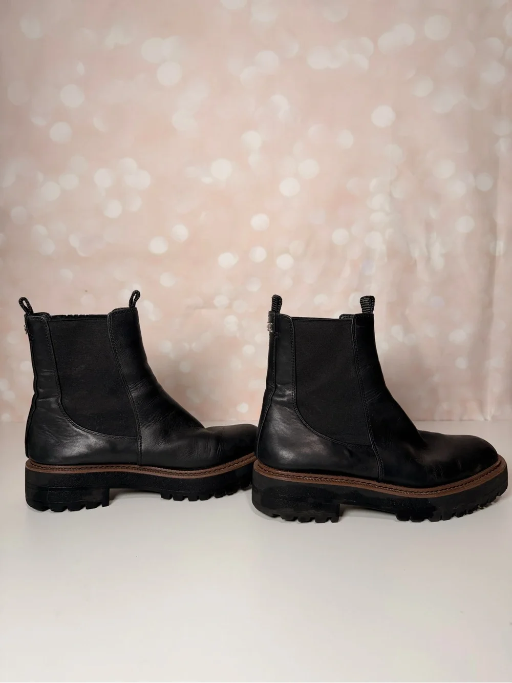 SAM EDELMAN Classic Black Chelsea Boots LAGUNA
